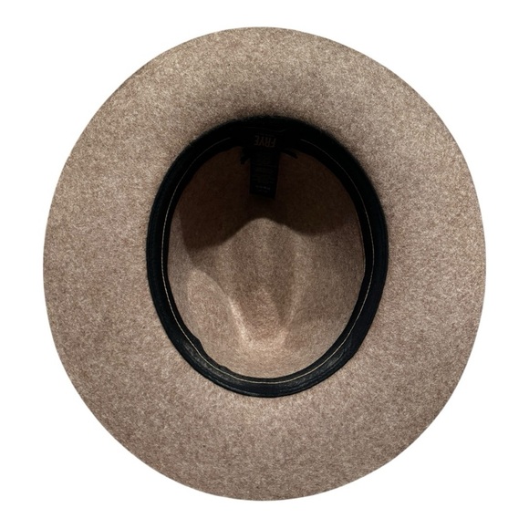 🧢 Frye Felt Tall Crown Fedora – Tumbleweed Tan – Size M/L New - Picture 4 of 6